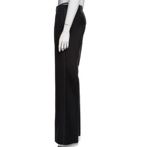 Beautiful Helmut Lang Side-Striped Virgin Wool Pants Sz 10